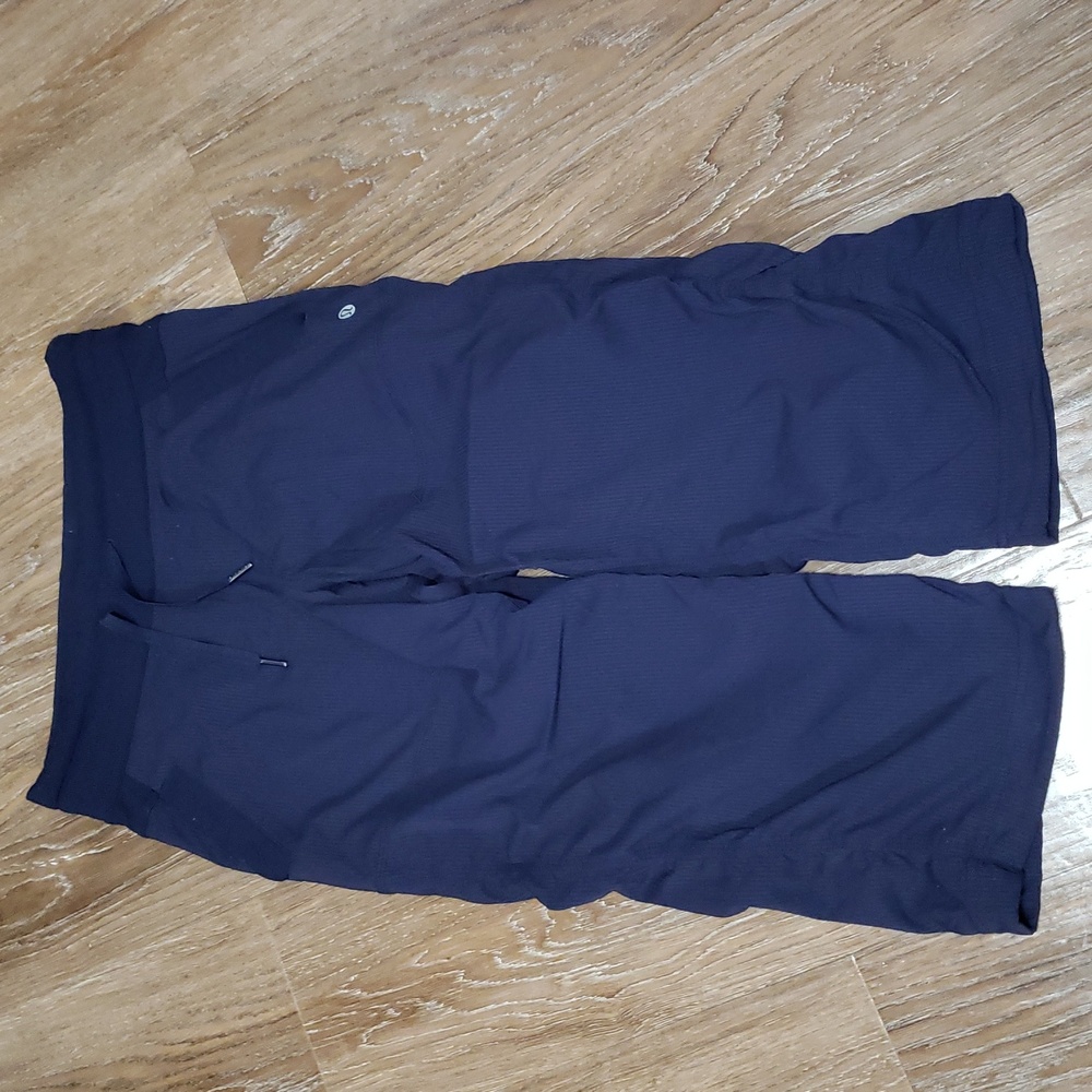 (4) Lululemon Athletica Studio Crops Dance Yoga Athleisure Relaxed Fit Stretch